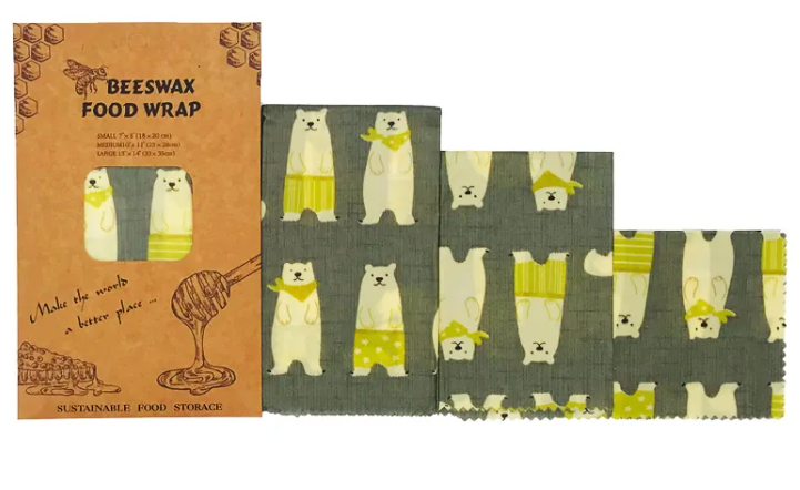 Reusable Beeswax Food Wrap – Eco-Friendly Food Storage - Bran's Tiv'i Goods