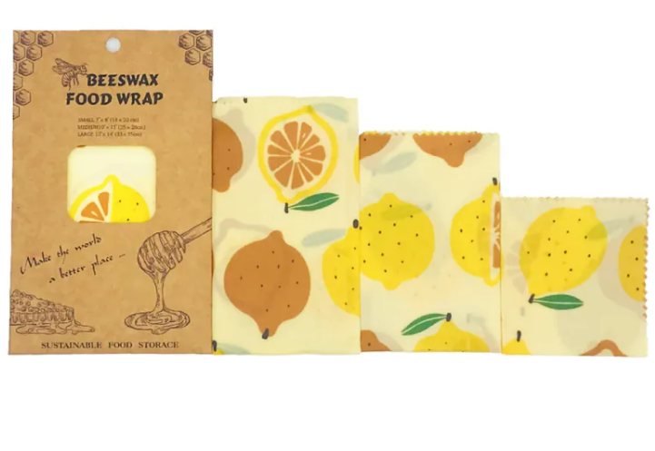 Reusable Beeswax Food Wrap – Eco-Friendly Food Storage - Bran's Tiv'i Goods