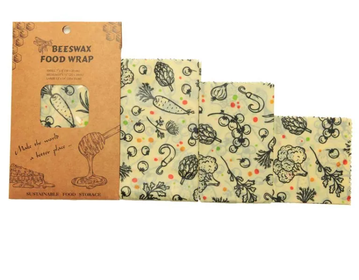 Reusable Beeswax Food Wrap – Eco-Friendly Food Storage - Bran's Tiv'i Goods
