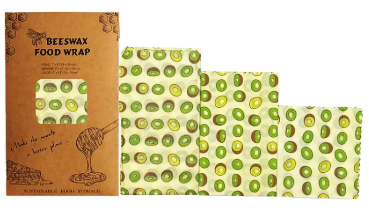 Reusable Beeswax Food Wrap – Eco-Friendly Food Storage - Bran's Tiv'i Goods