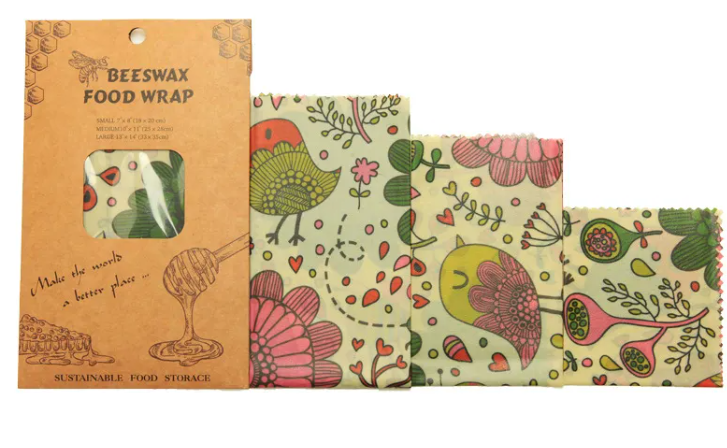 Reusable Beeswax Food Wrap – Eco-Friendly Food Storage - Bran's Tiv'i Goods