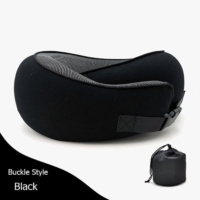 U-Shaped Travel Neck Pillow – Portable Neck & Head Support - Bran's Tiv'i Goods