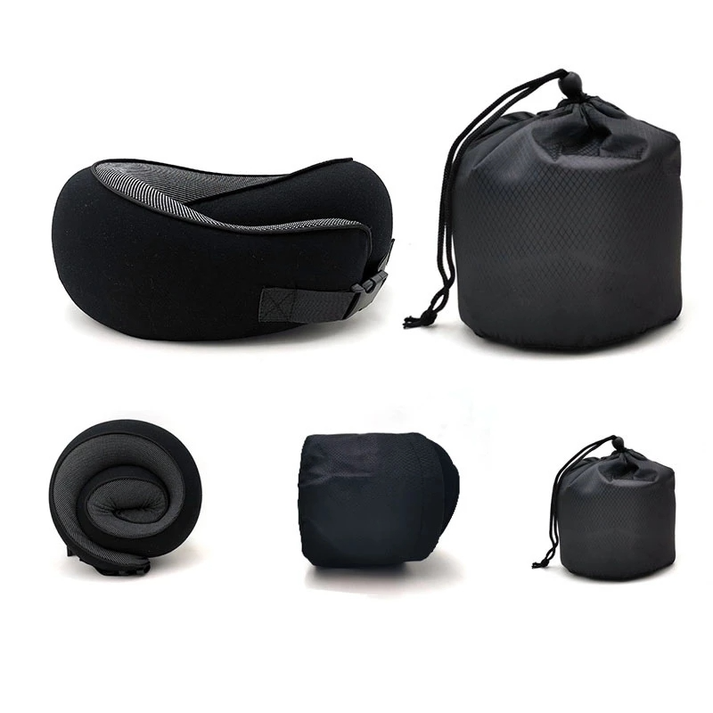 U-Shaped Travel Neck Pillow – Portable Neck & Head Support - Bran's Tiv'i Goods