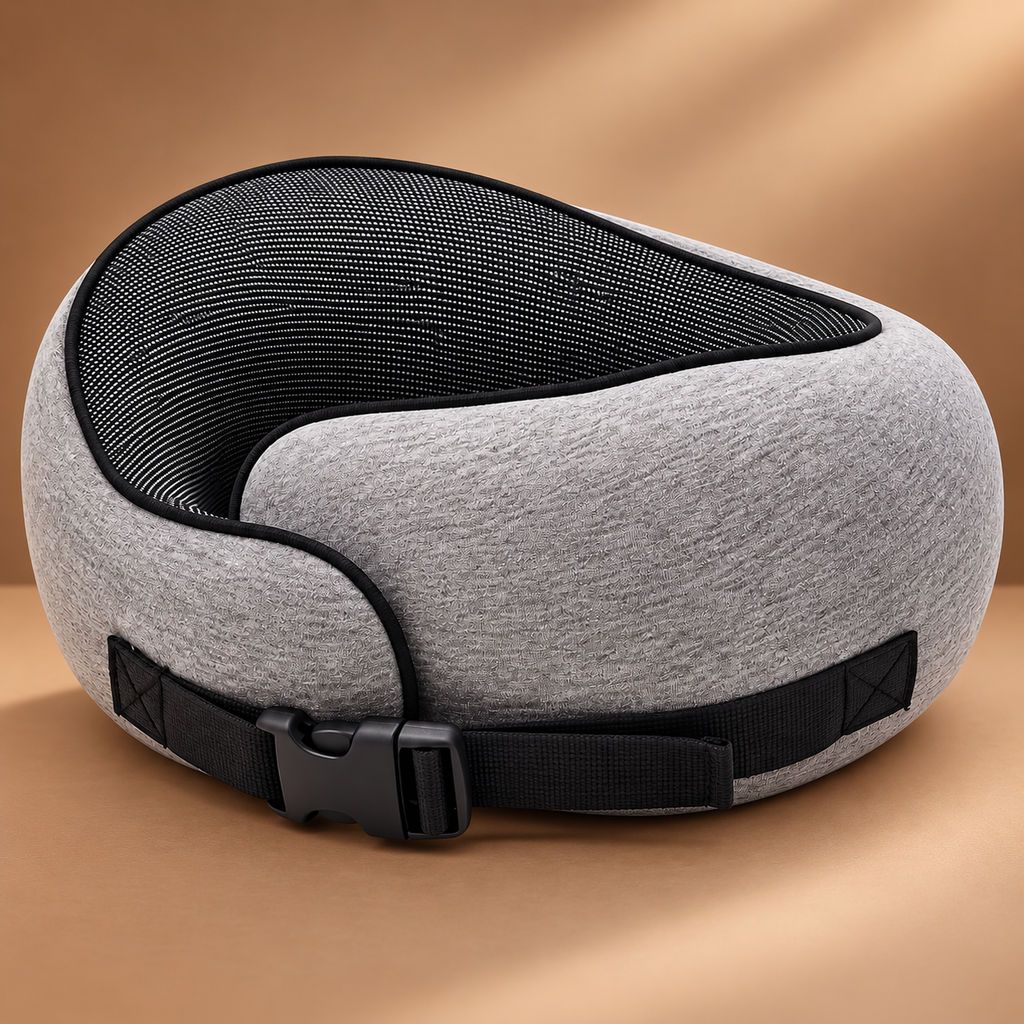 U-Shaped Travel Neck Pillow – Portable Neck & Head Support - Bran's Tiv'i Goods