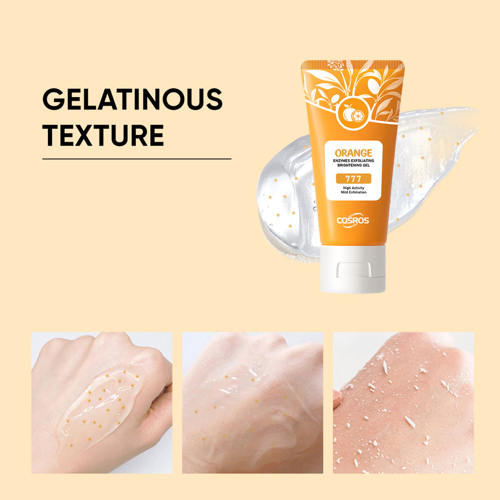 Orange Exfoliating Brightening Gel for Skin Care - Bran's Tiv'i Goods