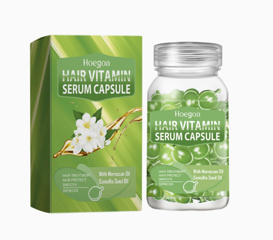 Hair Care Capsules for Smooth, Shiny, Frizz Control - Bran's Tiv'i Goods