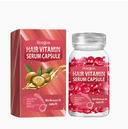Hair Care Capsules for Smooth, Shiny, Frizz Control - Bran's Tiv'i Goods