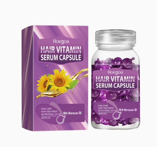 Hair Care Capsules for Smooth, Shiny, Frizz Control - Bran's Tiv'i Goods
