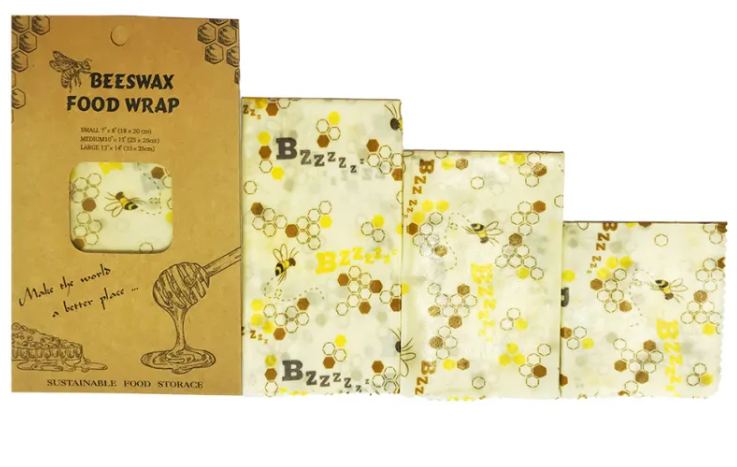 Reusable Beeswax Food Wrap – Eco-Friendly Food Storage - Bran's Tiv'i Goods