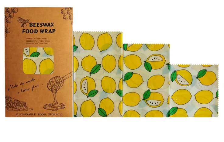 Reusable Beeswax Food Wrap – Eco-Friendly Food Storage - Bran's Tiv'i Goods