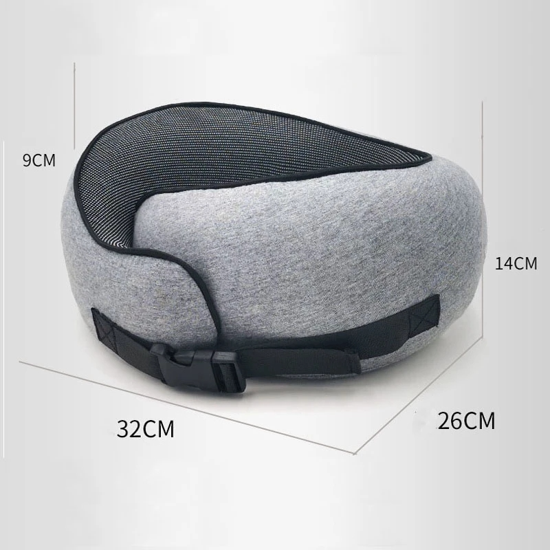 U-Shaped Travel Neck Pillow – Portable Neck & Head Support - Bran's Tiv'i Goods