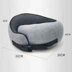 U-Shaped Travel Neck Pillow – Portable Neck & Head Support - Bran's Tiv'i Goods