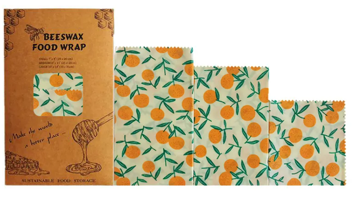 Reusable Beeswax Food Wrap – Eco-Friendly Food Storage - Bran's Tiv'i Goods