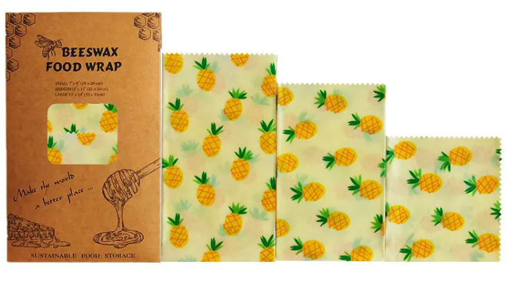 Reusable Beeswax Food Wrap – Eco-Friendly Food Storage - Bran's Tiv'i Goods