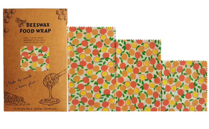 Reusable Beeswax Food Wrap – Eco-Friendly Food Storage - Bran's Tiv'i Goods